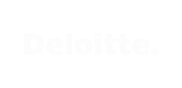 Deloitte logo in white text on a black background, representing a global consulting and professional services firm.