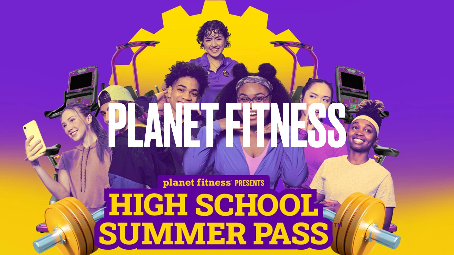 Fitness High School Summer Pass Cardboard Spaceship