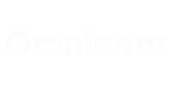 Omnicom Group logo displayed in white text on a dark background, representing a global leader in marketing and communications.